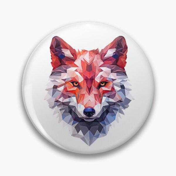 Item preview, Polygon fox designed and sold by InkCreato.