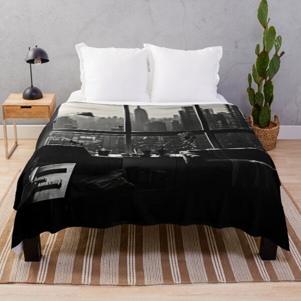 Item preview, impresión de apartamento de manhattan de estilo noir sombrío designed and sold by dcrc.