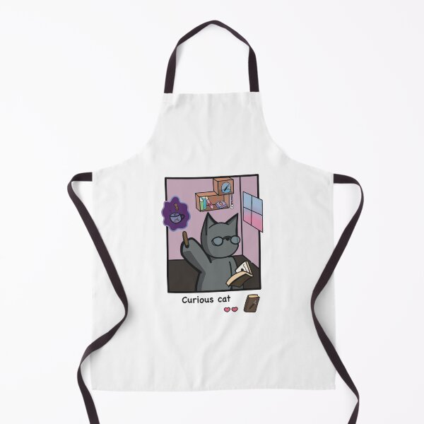 Item preview, Curious Cat designed and sold by frostbatattak.