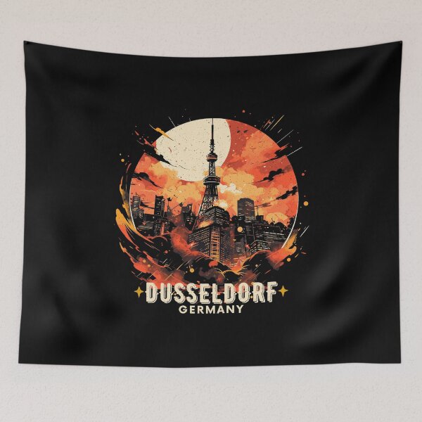 Item preview, Dusseldorf Germany Vintage Style designed and sold by SFIPS.