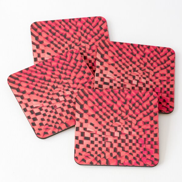 Item preview, Ruby Tetragon designed and sold by GetCubedArt.