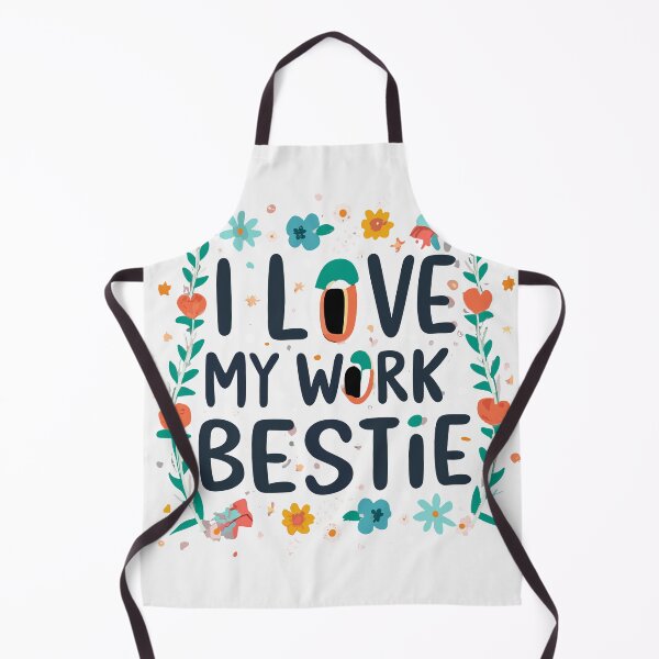Item preview, I love my work bestie designed and sold by OlivedesignsIN.
