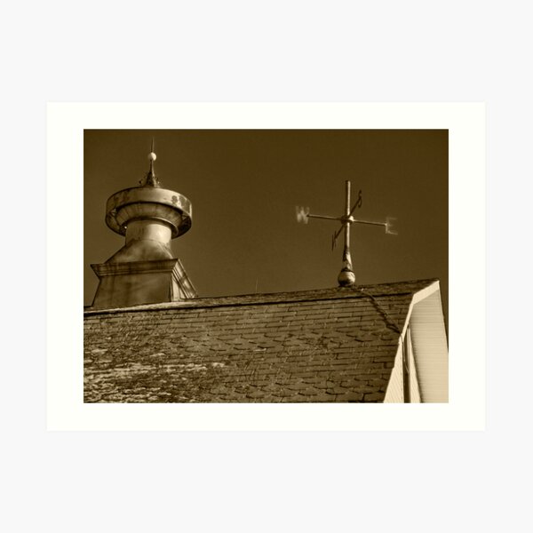 Barn Roof Art Print