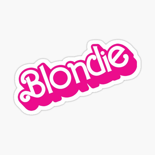 Blondie Sticker for Sale by parkadventure