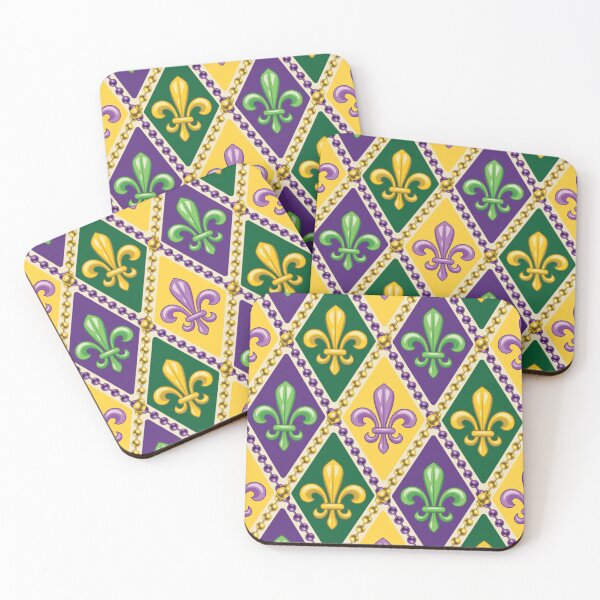 Item preview, Fleur De Lis - Mardi Gras designed and sold by Meliafroggy.