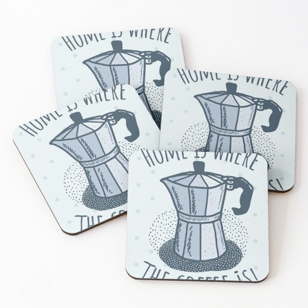 Item preview, Home is where the coffee is designed and sold by DeliciousPics.