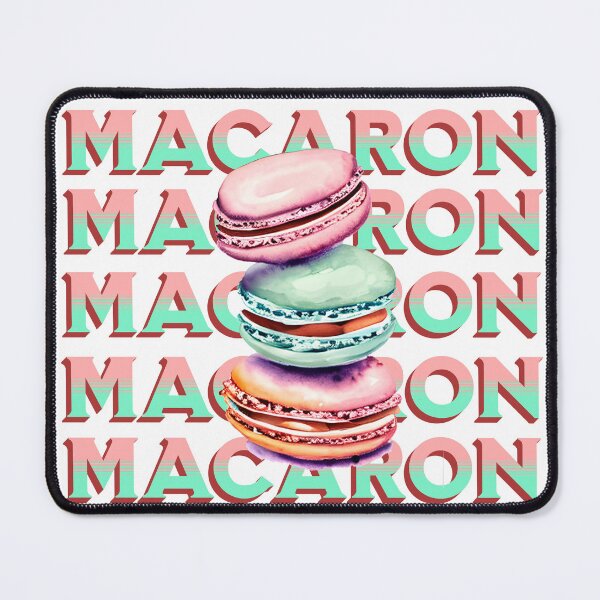 Item preview, Pink and Mint green Yummy Macaron Cookies Vintage Vibe designed and sold by wheresthekarma.