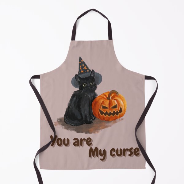 Item preview, You are my curse - cute black cat designed and sold by PS-ARTSHOP.