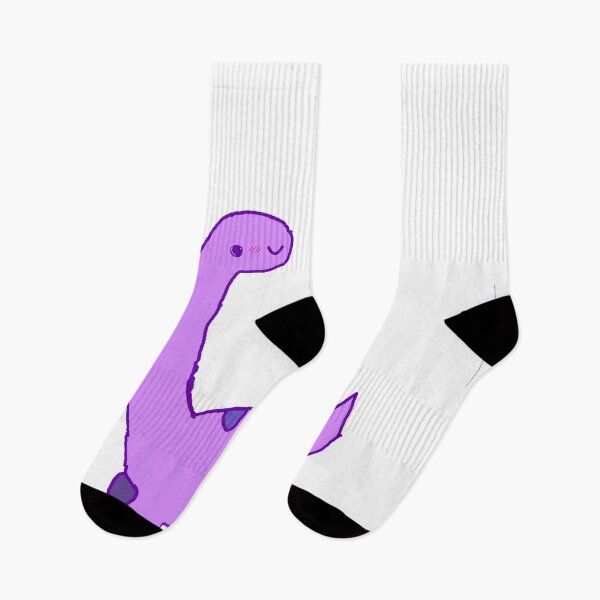 Item preview, Adorable Purple Brontosaurus  designed and sold by Monkeyshab.