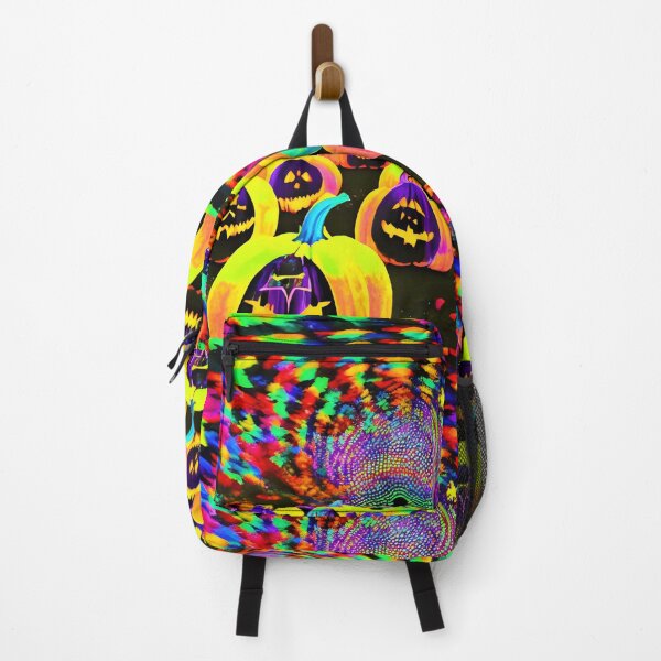 Item preview, Hippy Trippy Halloween Pumpkin 10 designed and sold by Artekinium.