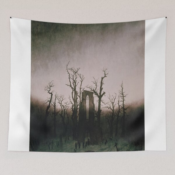 Item preview, The Abbey in the Oakwood- Caspar David Friedrich designed and sold by LexBauer.