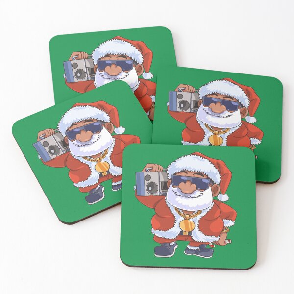 Item preview, Black Santa Claus Hip Hop Christmas Gangster Xmas designed and sold by Nosek1ng.