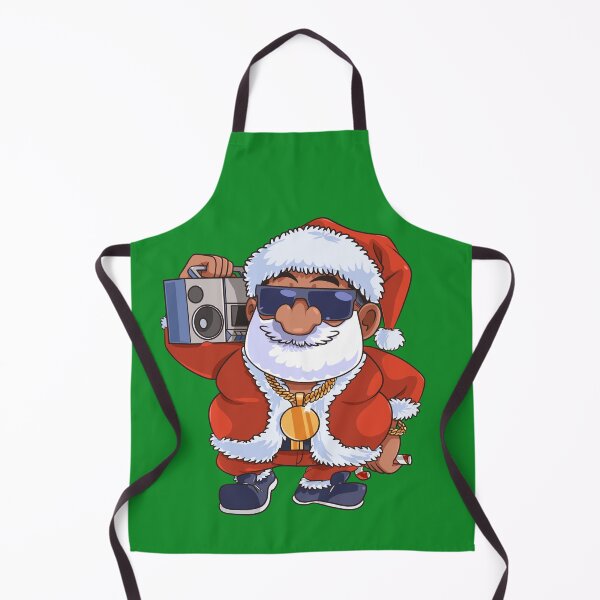 Item preview, Black Santa Claus Hip Hop Christmas Gangster Xmas designed and sold by Nosek1ng.