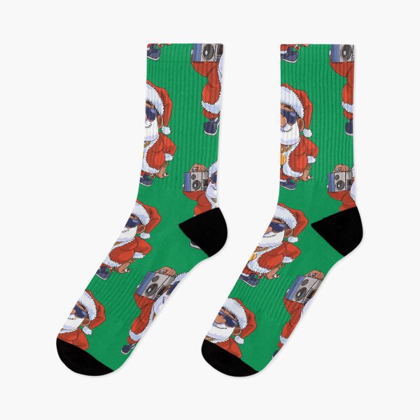 Item preview, Black Santa Claus Hip Hop Christmas Gangster Xmas designed and sold by Nosek1ng.