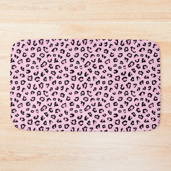 Item preview, Pink Black Leopard Print Repeating Pattern designed and sold by kernowerno.