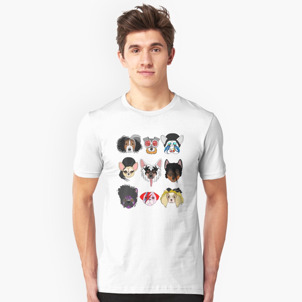 Pop Dogs Slim Fit T-Shirt