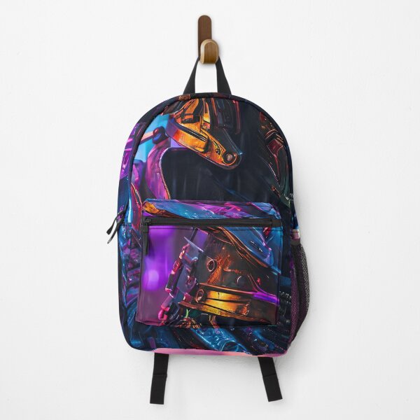 Item preview, Cyberpunk Ninja bathed in Neon in a Modern Dystopia designed and sold by kenix73.