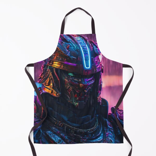 Item preview, Cyberpunk Ninja bathed in Neon in a Modern Dystopia designed and sold by kenix73.