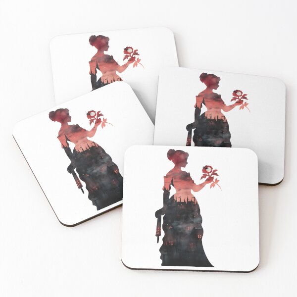 Item preview, Gothic Lady Silhouette and Skyline designed and sold by SchorlCraft.