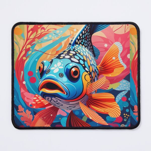 Artikelvorschau, Koi-Fische aus geflecktem Kabeljau auf hellem Farbhintergrund entworfen und verkauft von sosmod1.