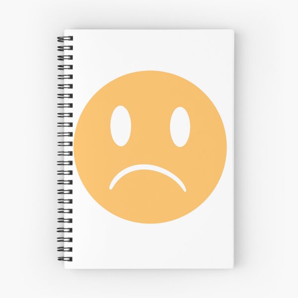 Item preview, Sad smiley (yellow) designed and sold by simpleartpieces.