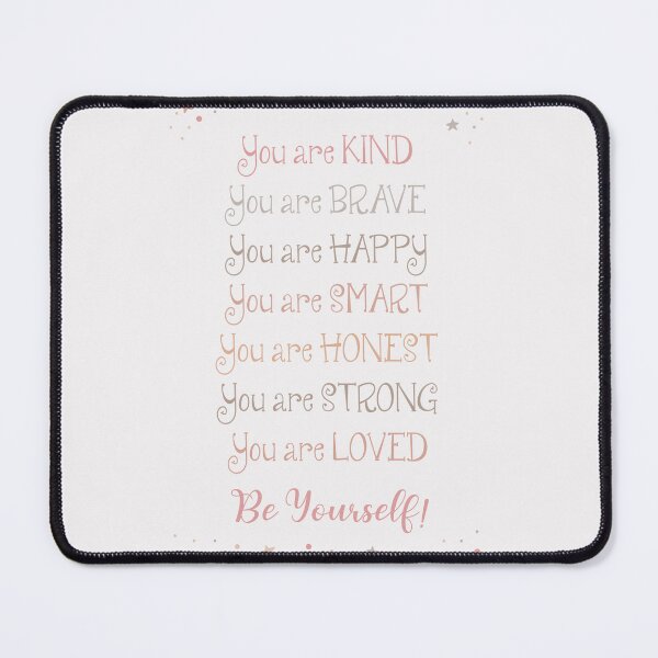 Item preview, Be yourself! - beautiful motivational design - educational print designed and sold by Juditdesign.