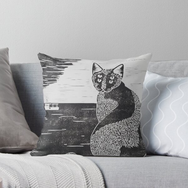 Item preview, The Four Eyed Cat designed and sold by Izzib-.