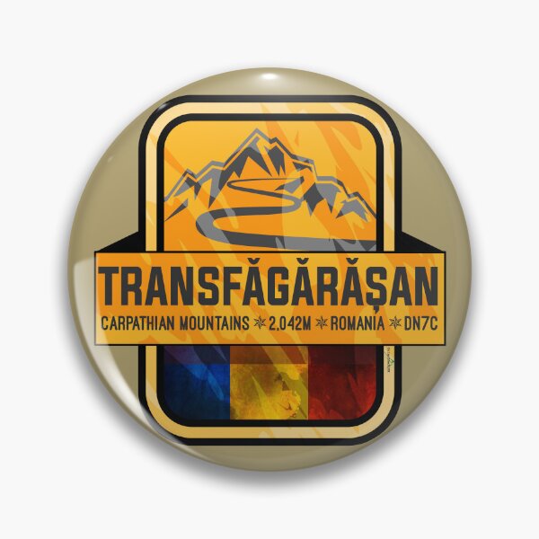 Item preview, Transfagarasan Highway, Romania Motorcycle RV Sticker T-Shirt 02 designed and sold by OuterShellUK.