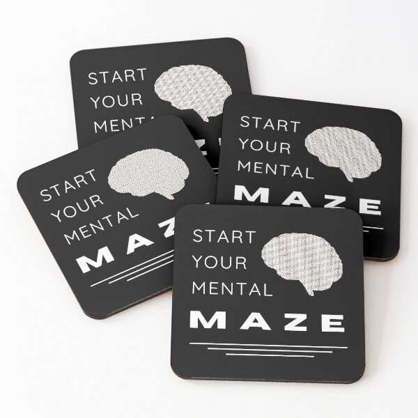 Item preview, Start your mental maze, your mind is the key designed and sold by SplashTastic.