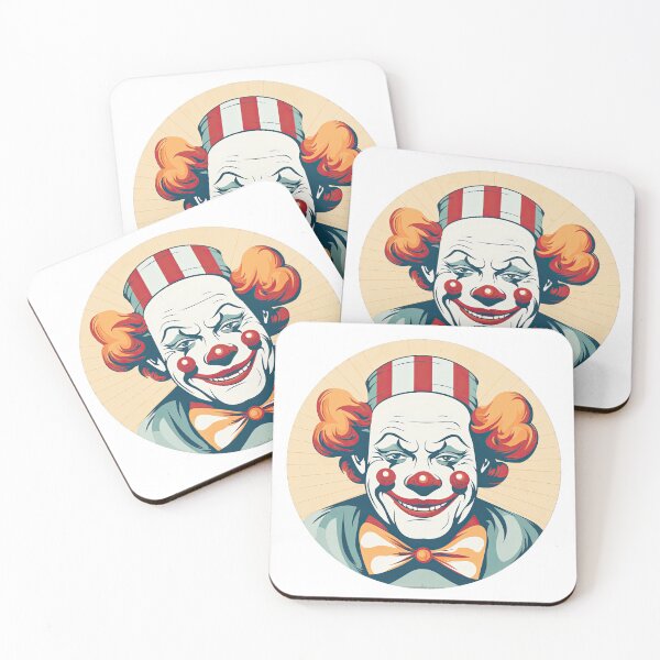 Item preview, Vintage Creepy Clown designed and sold by Studio-g.