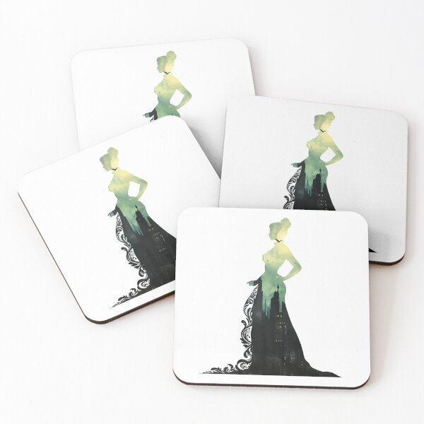 Item preview, Gothic Lady Silhouette and Skyline designed and sold by SchorlCraft.