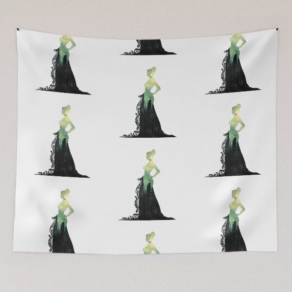 Item preview, Gothic Lady Silhouette and Skyline designed and sold by SchorlCraft.