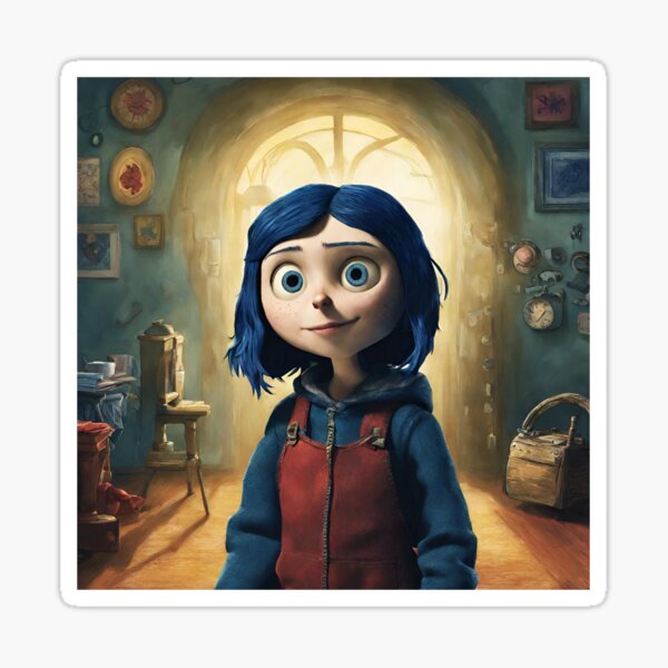 Artikel-Vorschau von Coraline Enchanted Fantasy Aufkleber, Shirts und Designs, designt und verkauft von JaidenBirdie.