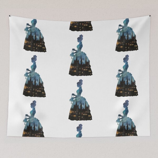 Item preview, Gothic Lady Silhouette and Skyline designed and sold by SchorlCraft.