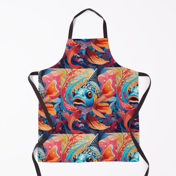 Item preview, Koi Fish of spotted cod fish in bright colors background designed and sold by sosmod1.