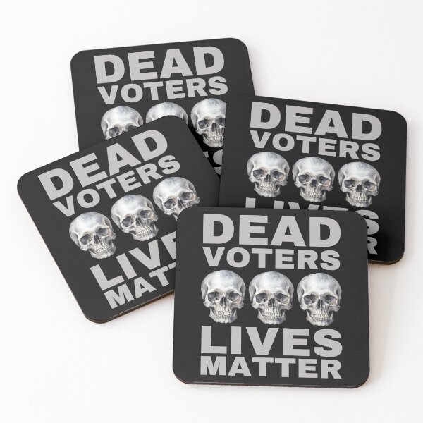 Item preview, Halloween Dead Voters Lives Matter designed and sold by Hiremeamerica.