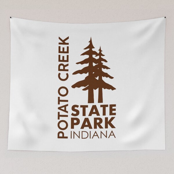 Item preview, Potato Creek State Park Indiana Pines designed and sold by bivenart.