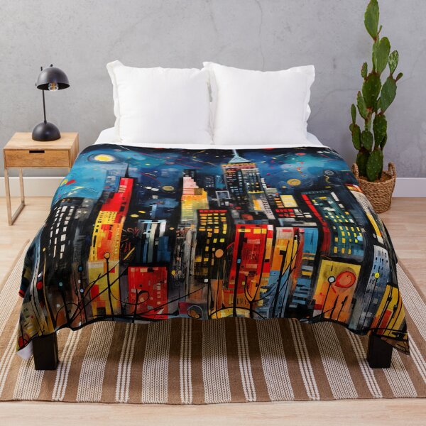Item preview, Abstract view of New York City designed and sold by AM FineArtPrints.