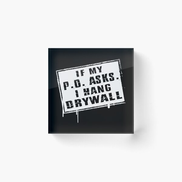 Item preview, Drywaller - if my po asks i hang drywall designed and sold by AlexMooren.