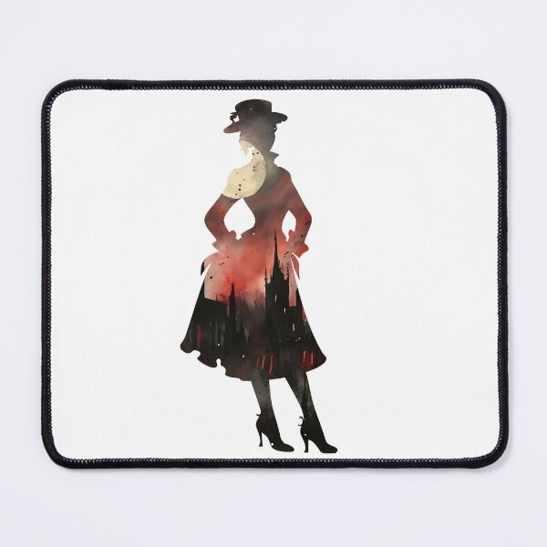 Item preview, Gothic Lady Silhouette and Skyline designed and sold by SchorlCraft.