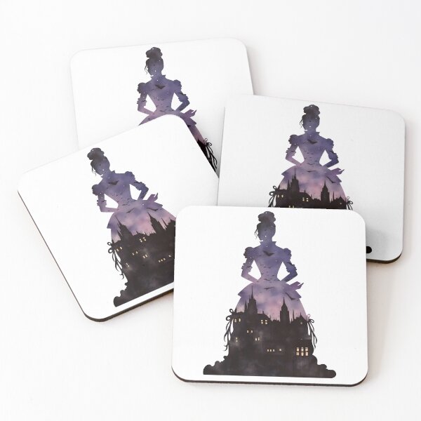 Item preview, Gothic Lady Silhouette and Skyline designed and sold by SchorlCraft.