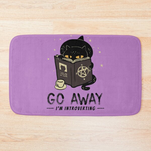 Item preview, Cat coffee book - Go away im introverting designed and sold by ElLocoMus.