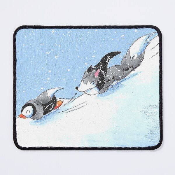 Item preview, Penguin Sliding designed and sold by KOKeefeArt.
