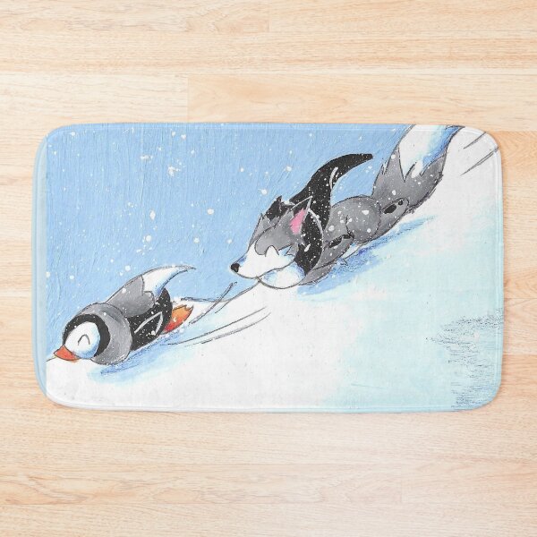 Item preview, Penguin Sliding designed and sold by KOKeefeArt.