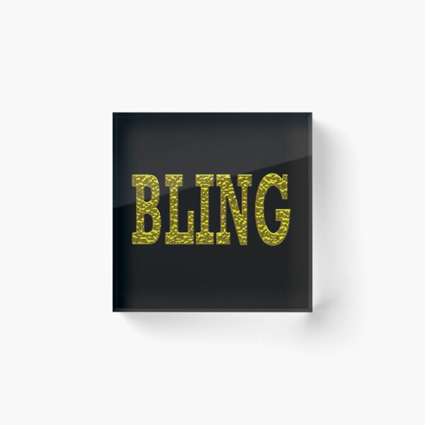 Item preview, Bling Word in Gold designed and sold by MarkUK97.