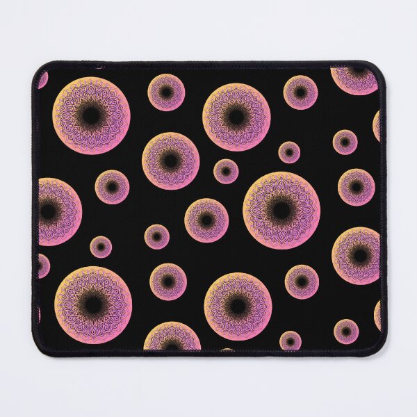 Item preview, Mandala circle rose colorful pattern designed and sold by ArtiDann.
