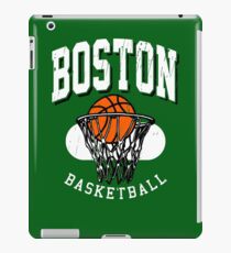 Boston Basketball Retro design iPad Case/Skin
