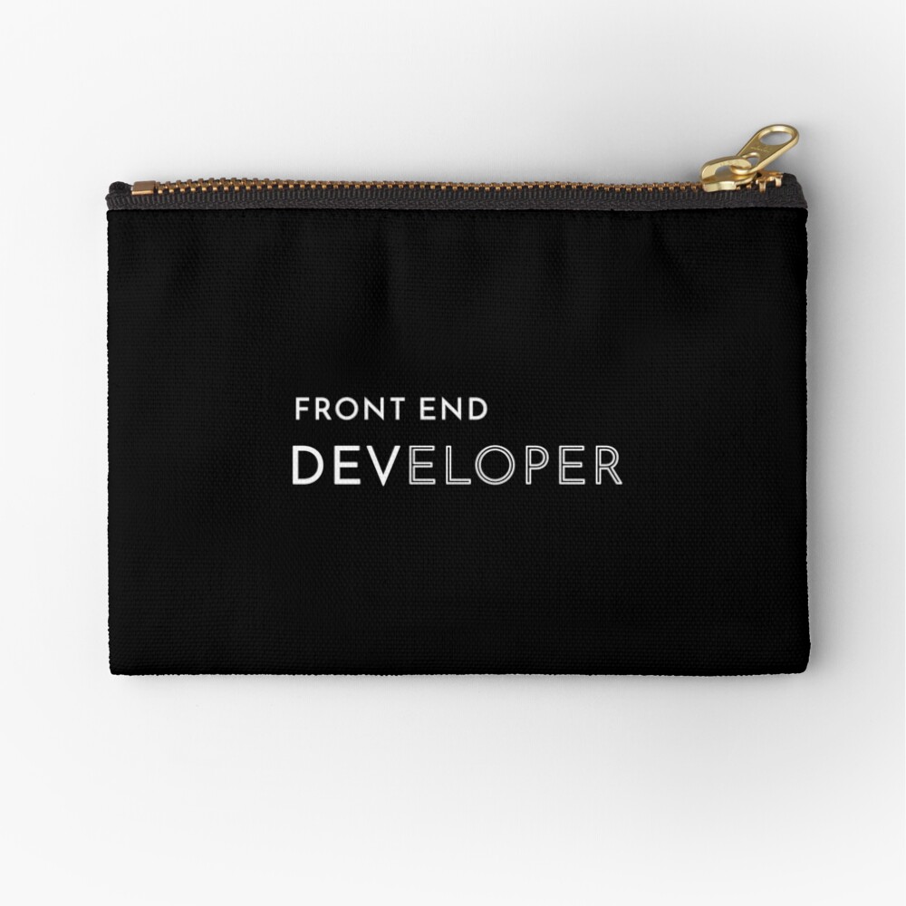 Item preview, Zipper Pouch designed and sold by developer-gifts.