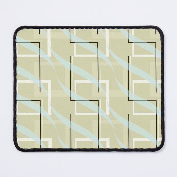 Item preview, Beige Sixties Square Repeating Pattern designed and sold by kernowerno.