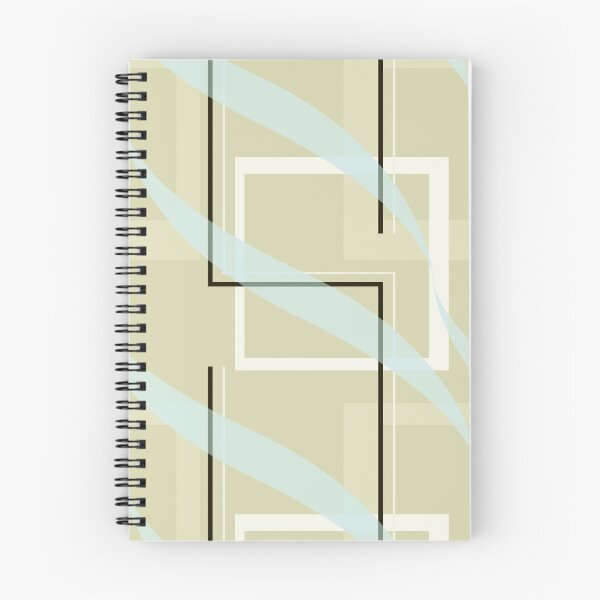 Item preview, Beige Sixties Square Repeating Pattern designed and sold by kernowerno.